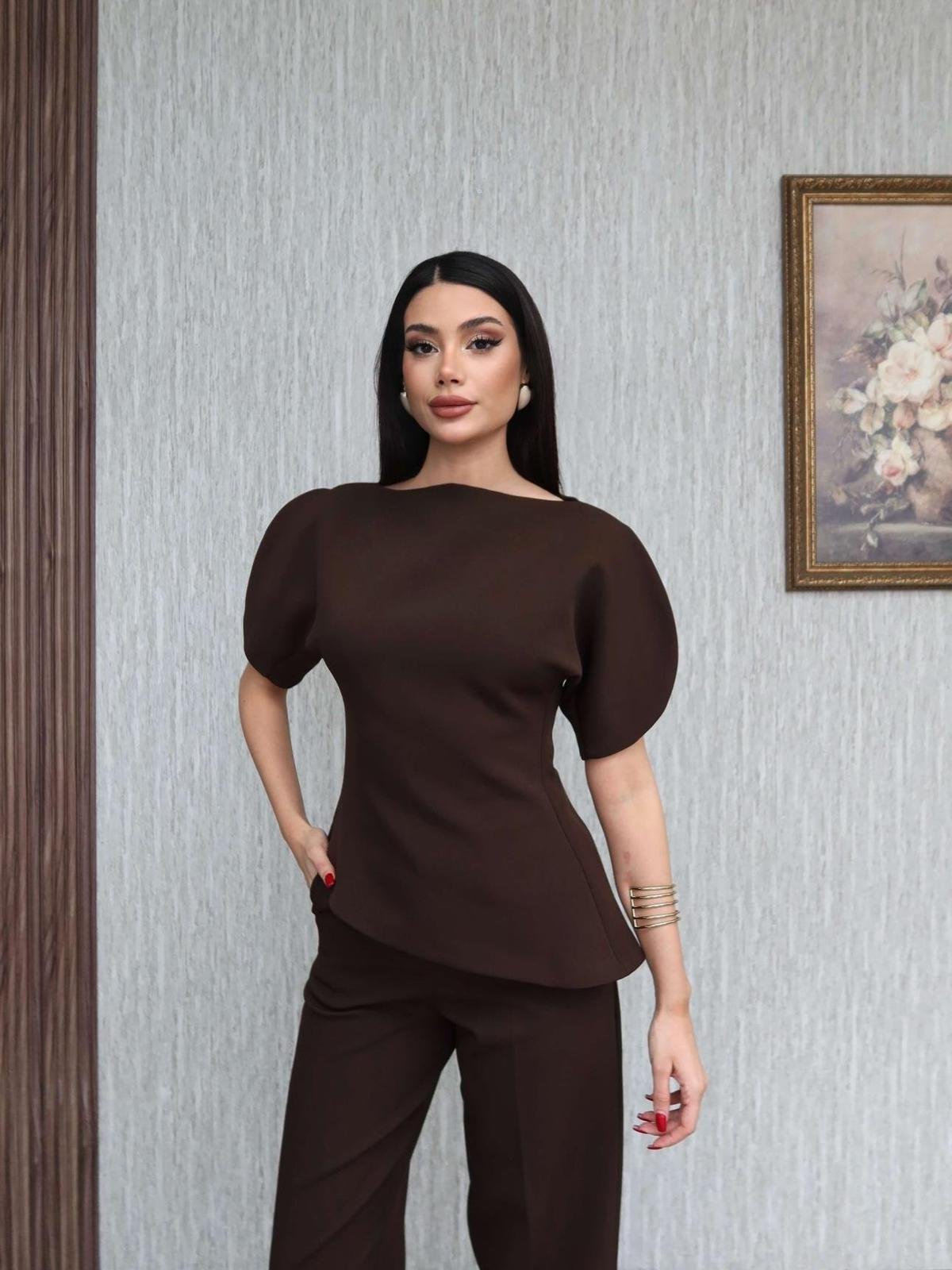 Mocha Sculpt Balon Kol Takım - Görsel 2